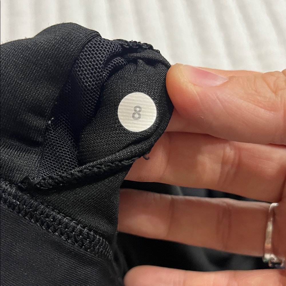 Lululemon Athletica Black Sports Bra - Picture 3 of 3